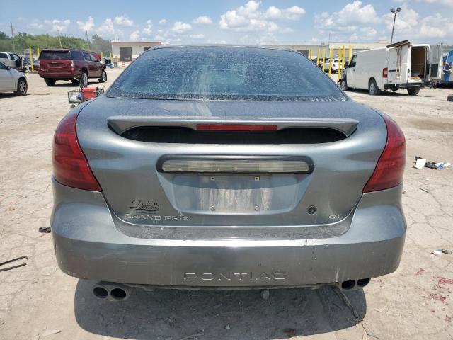 2G2WP522X41309510 - 2004 PONTIAC GRAND PRIX GT Сұр фото 6