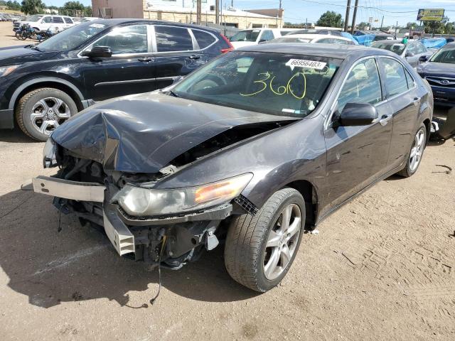 JH4CU2F66DC007160 - 2013 ACURA TSX TECH GRAY photo 1