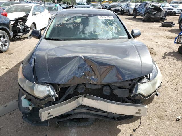 JH4CU2F66DC007160 - 2013 ACURA TSX TECH GRAY photo 5