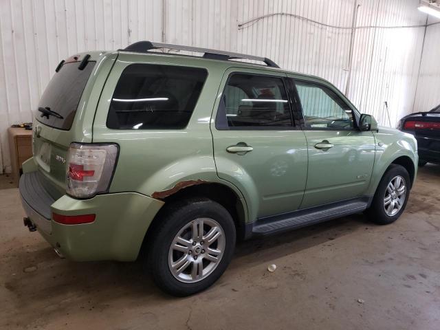 4M2CU97198KJ12116 - 2008 MERCURY MARINER PREMIER GREEN photo 3