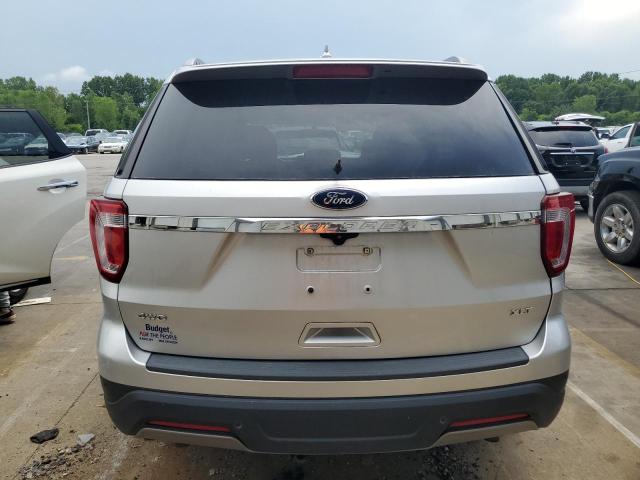 1FM5K8D8XKGB49181 - 2019 FORD EXPLORER XLT 银色 照片 6