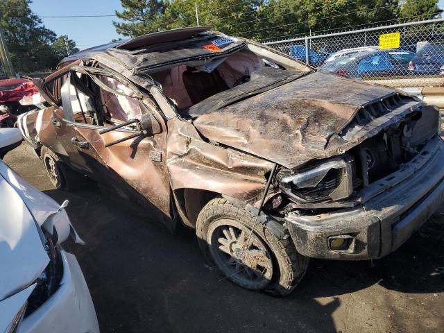 5TFAW5F16EX327534 - 2014 TOYOTA TUNDRA CREWMAX PLATINUM 棕色 照片 4