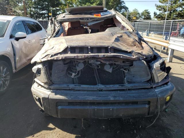 5TFAW5F16EX327534 - 2014 TOYOTA TUNDRA CREWMAX PLATINUM 棕色 照片 5