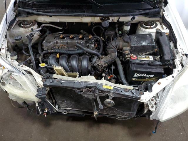 2T1KR32E53C004709 - 2003 TOYOTA COROLLA MA XR WHITE photo 12