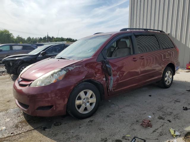 5TDZK23C78S106618 - 2008 TOYOTA SIENNA CE BURGUNDY photo 1