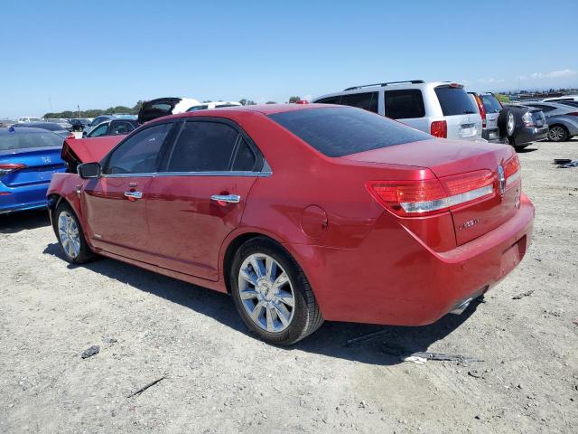 3LNDL2L36CR818293 - 2012 LINCOLN MKZ HYBRID RED photo 2