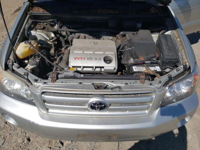 JTEEP21A360154680 - 2006 TOYOTA HIGHLANDER LIMITED SILVER photo 12