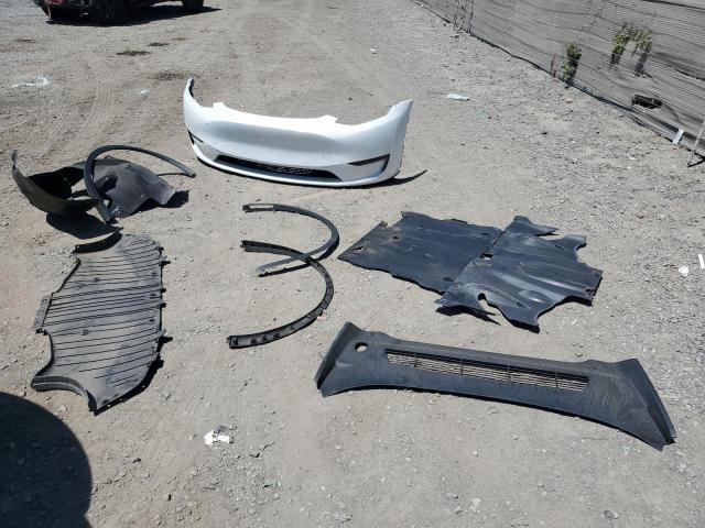 7SAYGDEF5NF487484 - 2022 TESLA MODEL Y WHITE photo 12