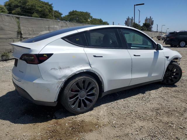 7SAYGDEF5NF487484 - 2022 TESLA MODEL Y WHITE photo 3