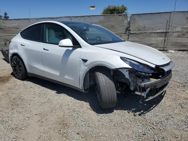 7SAYGDEF5NF487484 - 2022 TESLA MODEL Y WHITE photo 4