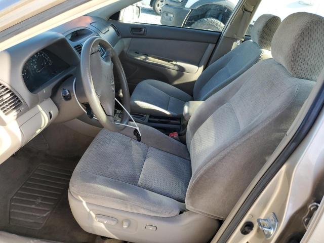 4T1BE32K54U323836 - 2004 TOYOTA CAMRY LE BEIGE photo 7