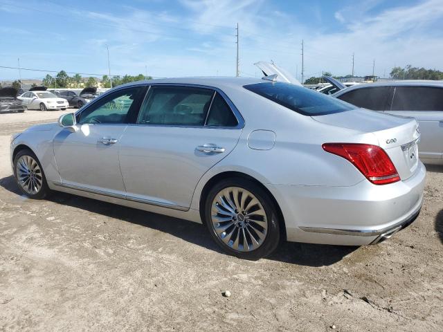 KMHG34JA3JU040227 - 2018 GENESIS G90 PREMIUM SILVER photo 2