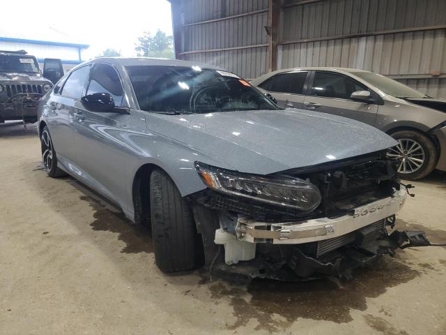1HGCV2F37NA021622 - 2022 HONDA ACCORD SPORT BLUE photo 4