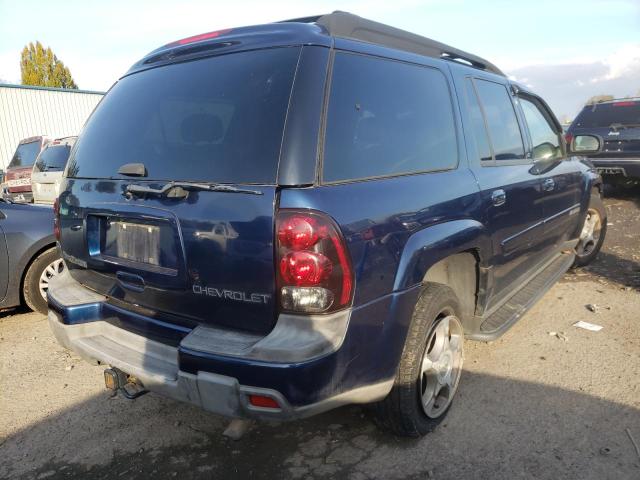 1GNET16P546128834 - 2004 CHEVROLET TRAILBLAZE EXT LS BLUE photo 4