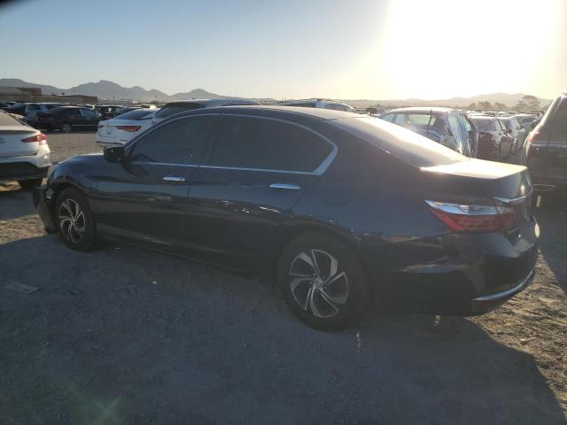 1HGCR2F37GA014497 - 2016 HONDA ACCORD LX BLUE photo 2
