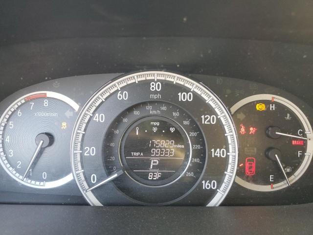 1HGCR2F37GA014497 - 2016 HONDA ACCORD LX BLUE photo 9