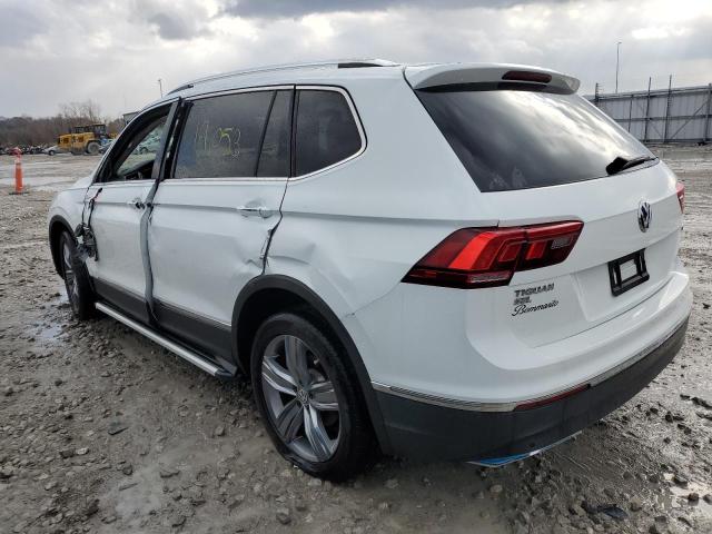 3VV4B7AX0KM073418 - 2019 VOLKSWAGEN TIGUAN SEL PREMIUM WHITE photo 2