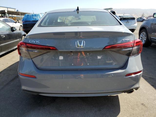 2HGFE2F57NH596125 - 2022 HONDA CIVIC SPORT 蓝色 照片 6