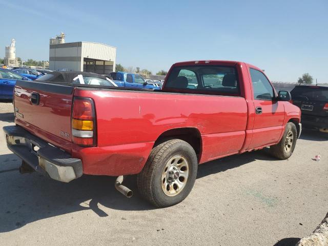 3GTEC14V36G230130 - 2006 GMC NEW SIERRA C1500 RED photo 3