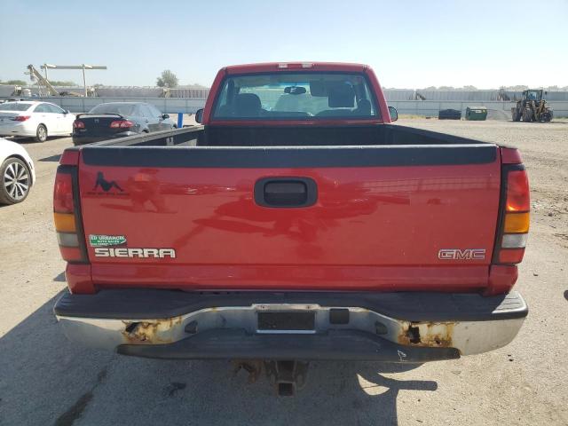 3GTEC14V36G230130 - 2006 GMC NEW SIERRA C1500 RED photo 6