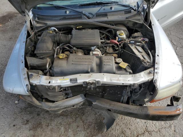 1B7GL32N62S504656 - 2002 DODGE DAKOTA SPORT SILVER photo 11