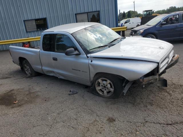 1B7GL32N62S504656 - 2002 DODGE DAKOTA SPORT SILVER photo 4