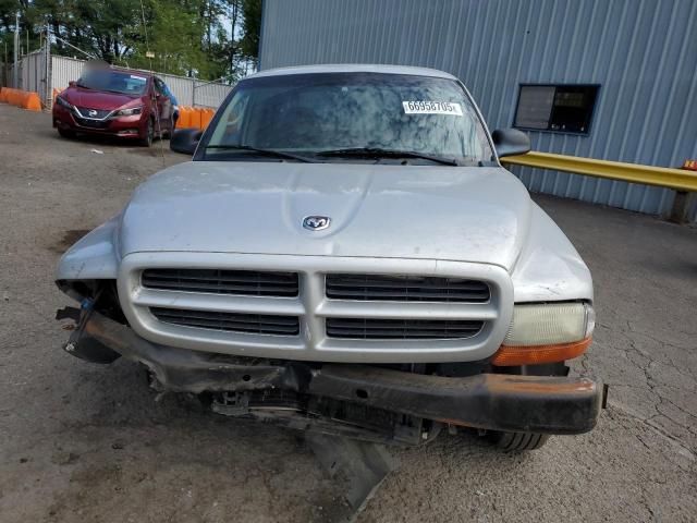 1B7GL32N62S504656 - 2002 DODGE DAKOTA SPORT SILVER photo 5