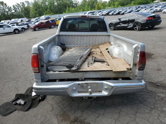 1B7GL32N62S504656 - 2002 DODGE DAKOTA SPORT SILVER photo 6