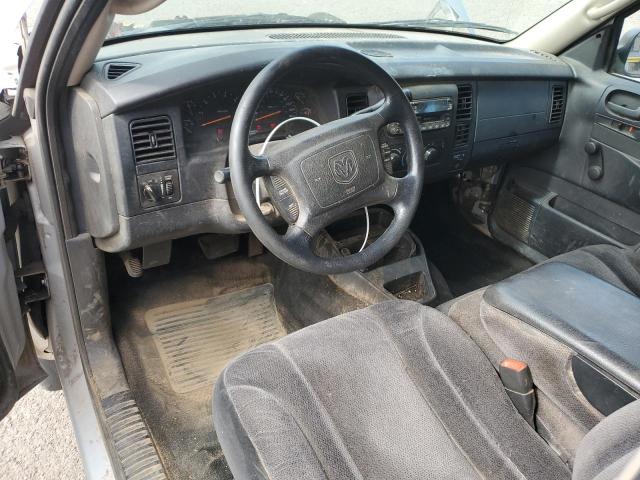 1B7GL32N62S504656 - 2002 DODGE DAKOTA SPORT SILVER photo 8