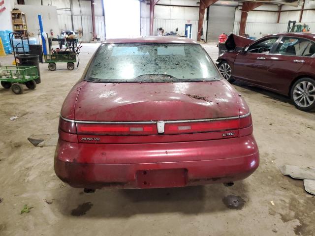 1LNLM91V3SY704340 - 1995 LINCOLN MARK VIII BASE BURGUNDY photo 6