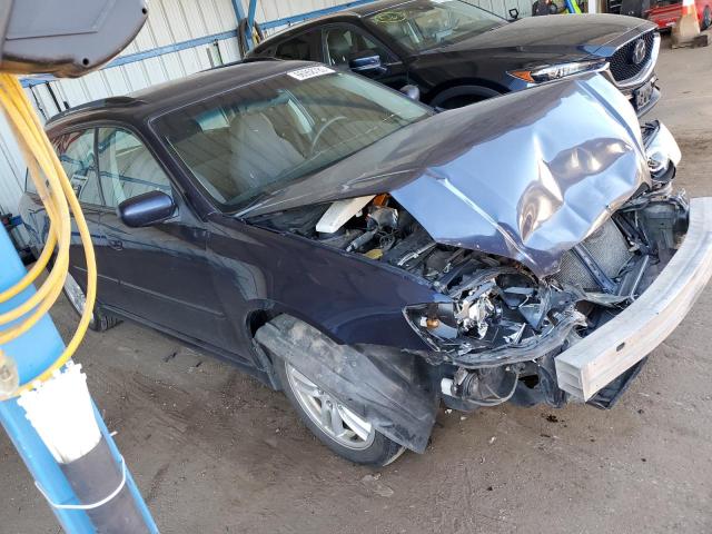 4S3BP616357323676 - 2005 SUBARU LEGACY 2.5I BLUE photo 4