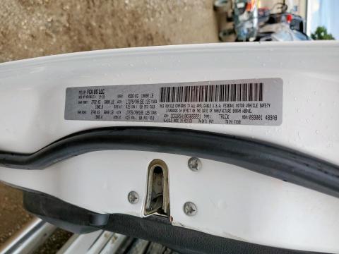 3C6UR5HL8KG683221 - 2019 RAM 2500 TRADESMAN 白色 照片 12