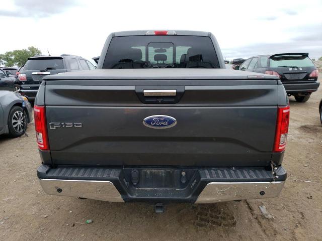 1FTEW1EP5FKD24770 - 2015 FORD F150 SUPERCREW GRAY photo 6