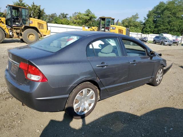 2HGFA1F54AH588287 - 2010 HONDA CIVIC LX GRAY photo 3