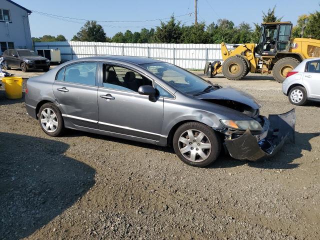 2HGFA1F54AH588287 - 2010 HONDA CIVIC LX GRAY photo 4