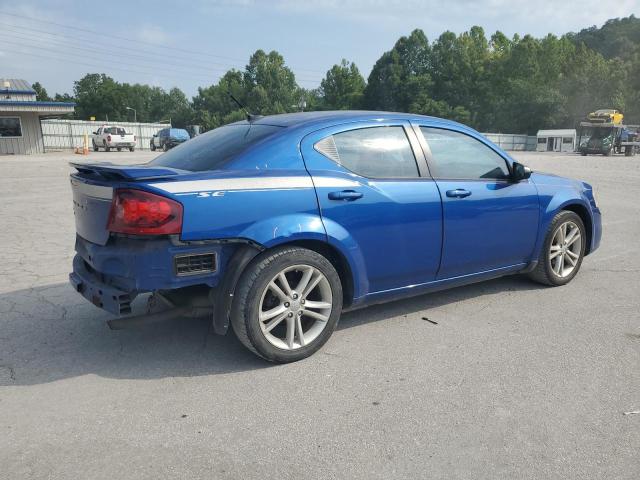 1C3CDZAB3EN154352 - 2014 DODGE AVENGER SE BLUE photo 3