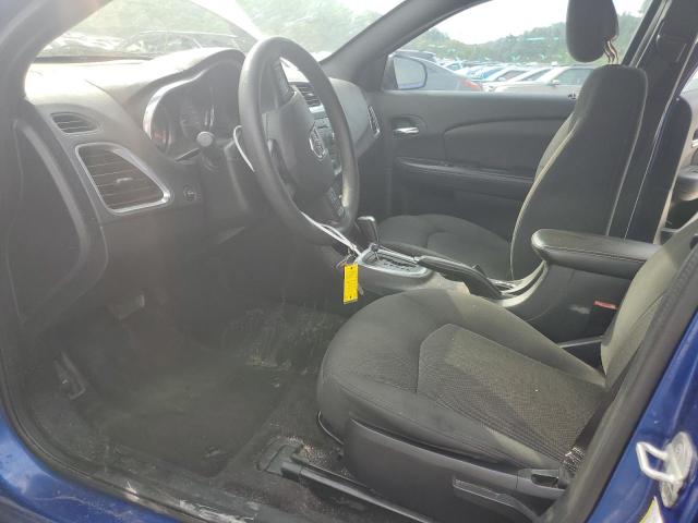 1C3CDZAB3EN154352 - 2014 DODGE AVENGER SE BLUE photo 7