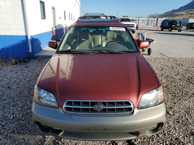 4S3BH686427603217 - 2002 SUBARU LEGACY OUTBACK LIMITED MAROON photo 5