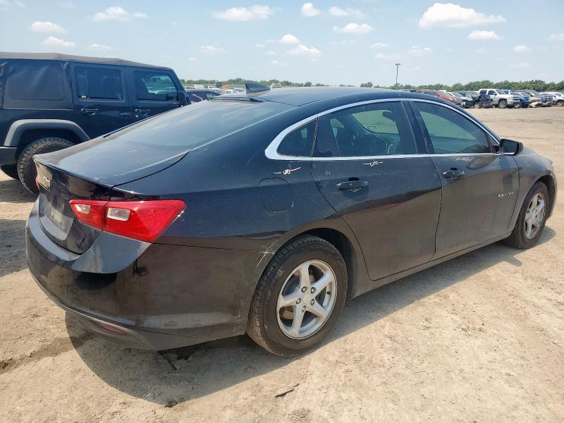 1G1ZB5ST5JF284870 - 2018 CHEVROLET MALIBU LS Чорний фото 3