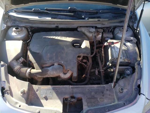 1G1ZE5E15BF314422 - 2011 CHEVROLET MALIBU LTZ ვერცხლისფერი ფოტო 11