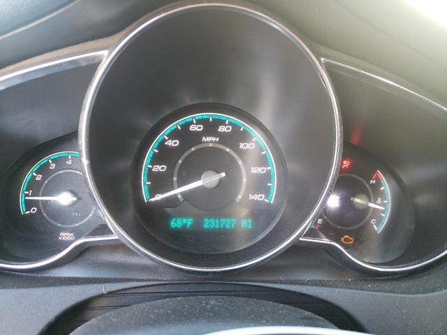 1G1ZE5E15BF314422 - 2011 CHEVROLET MALIBU LTZ ვერცხლისფერი ფოტო 9