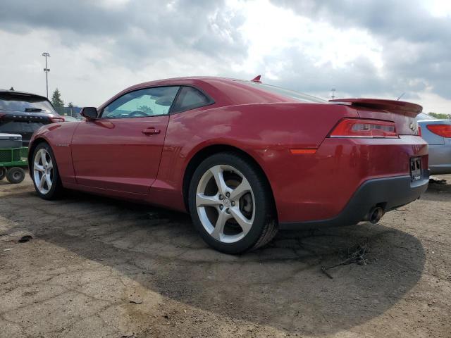 2G1FD1E32F9111650 - 2015 CHEVROLET CAMARO LT BURGUNDY photo 2