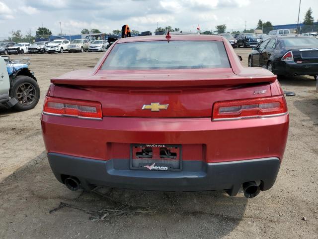 2G1FD1E32F9111650 - 2015 CHEVROLET CAMARO LT BURGUNDY photo 6