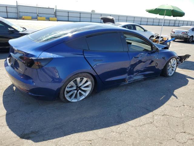 5YJ3E1EB1KF497871 - 2019 TESLA MODEL 3 Mavi fotoğraf 3