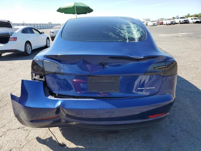 5YJ3E1EB1KF497871 - 2019 TESLA MODEL 3 Mavi fotoğraf 6