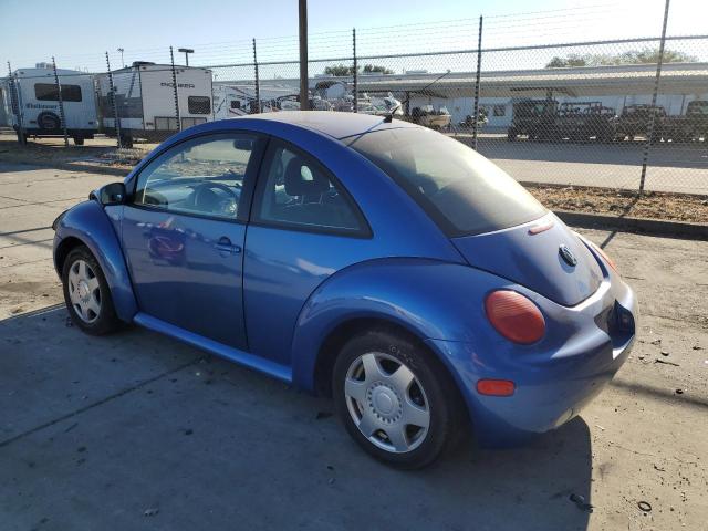 3VWCT21C31M407833 - 2001 VOLKSWAGEN NEW BEETLE GLS BLUE photo 2