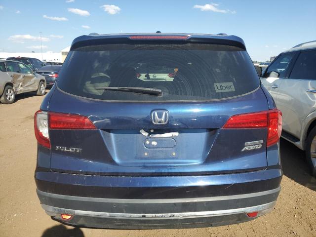 5FNYF6H98HB050990 - 2017 HONDA PILOT TOURING BLUE photo 6