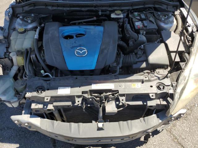 JM1BL1V79C1548556 - 2012 MAZDA 3 I SILVER photo 11