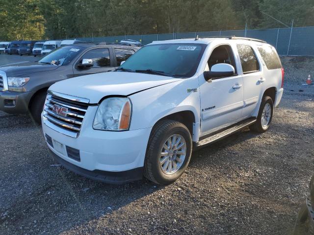 1GKFK13508R217982 - 2008 GMC YUKON HYBRID WHITE photo 1