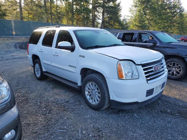 1GKFK13508R217982 - 2008 GMC YUKON HYBRID WHITE photo 4